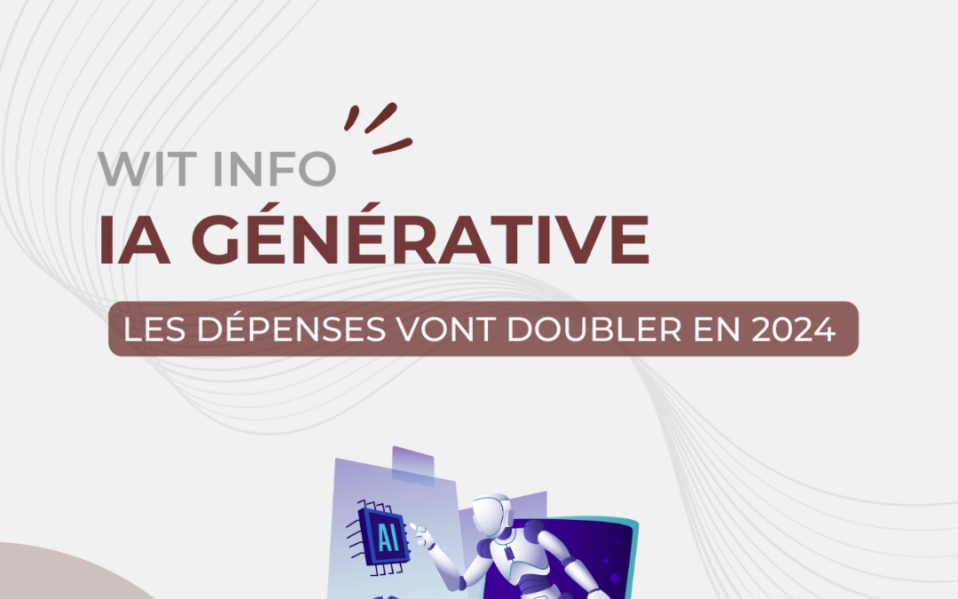 Les dépenses en IA vont doubler en 2024